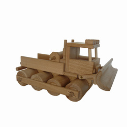 Chasse-neige en bois massif