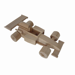 Formule 1 en bois naturel