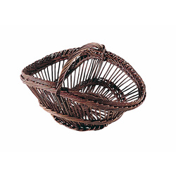 Panier périgourdin en osier brut
