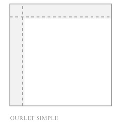 Lot de 6 Serviettes 