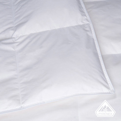 Couette jumelable 90% duvet, 120g/m²