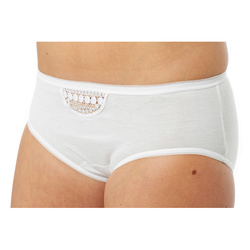Slip avec incrustaion