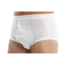 Slip ouvert, ceinture tissée