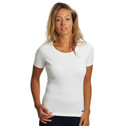 Tee-shirt uni femme, MC