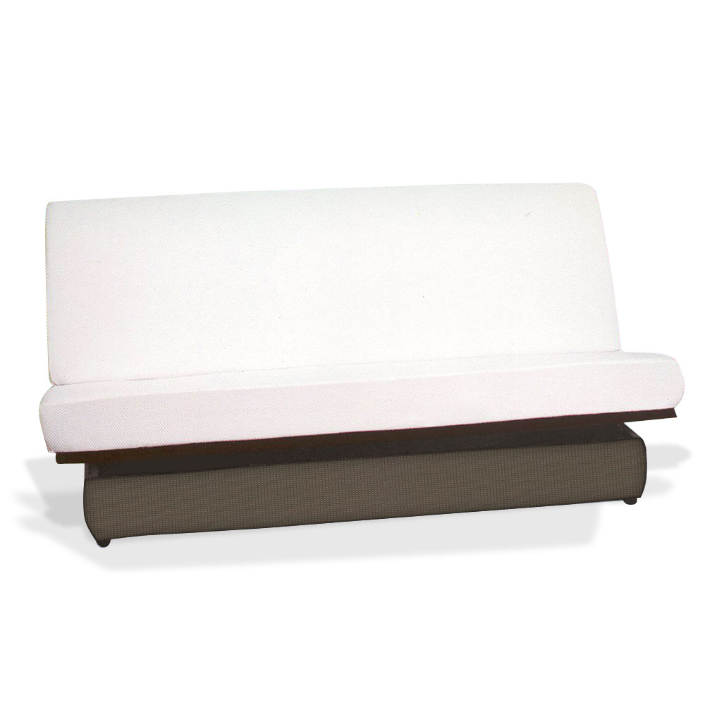 Drap housse MOLLETON POLYURETHANE, blanc, bonnet de 25 cm, 210 g/m², 180x190  cm