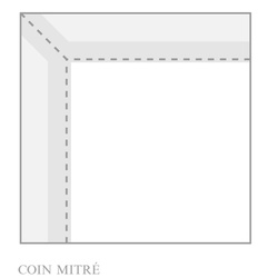 Lot de 2 chemins de table