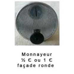 Option Monnayeur, pièces 1 €