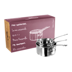 Lot de 3 casseroles M'Cook