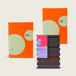Agenda-Porte carte-Lot élastiques