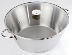 Bassine confiture inox 