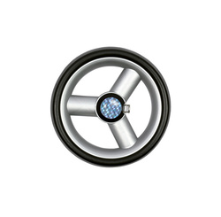 Roue 3 bâtons  - Diamètre 17 cm