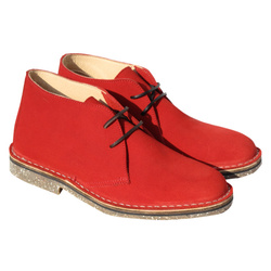 Desert boot femme cuir velours