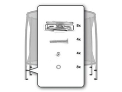 Lot de visseries pour 2 poteaux 