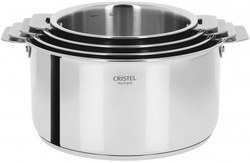 Lot de 4 casseroles Casteline - Diam. 14 - 16 - 18 - 20 cm -