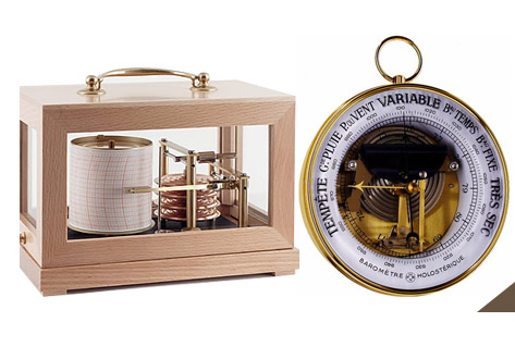 Baromètres et barographes